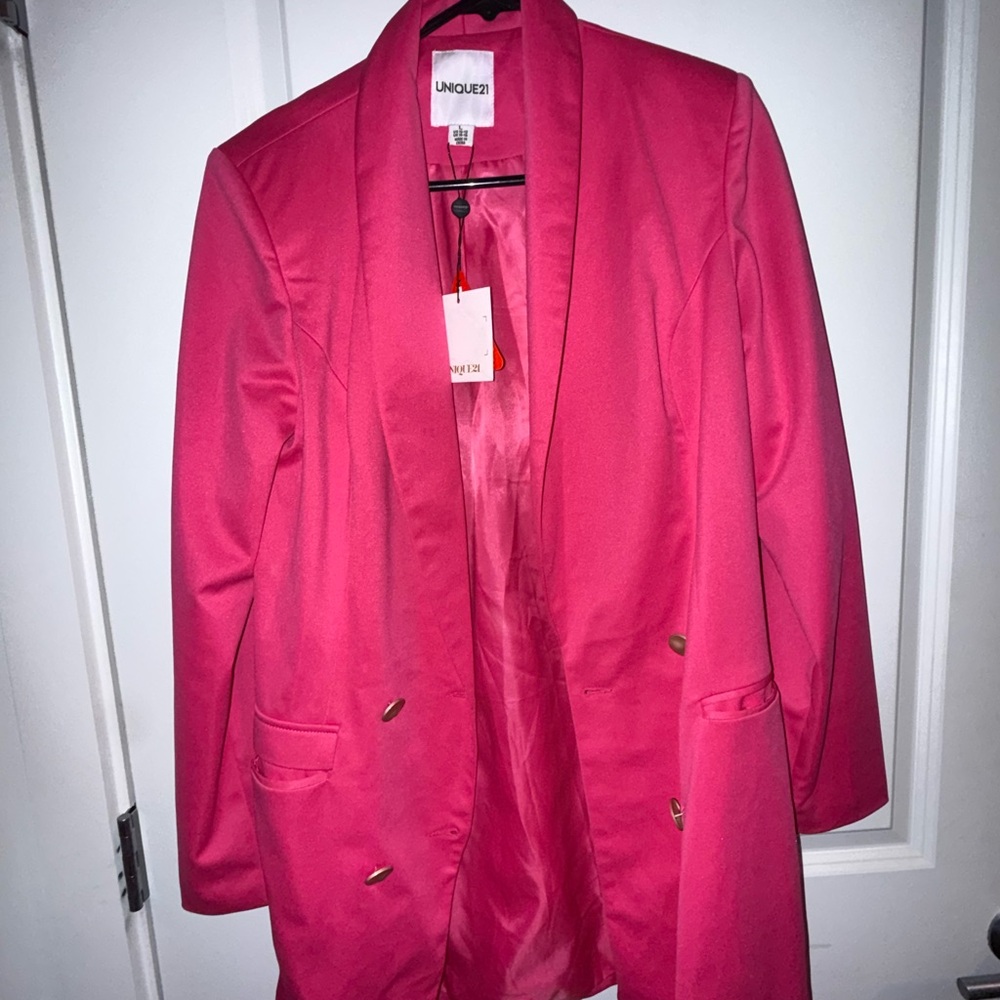 Nique Fuchsia Blazer for Women